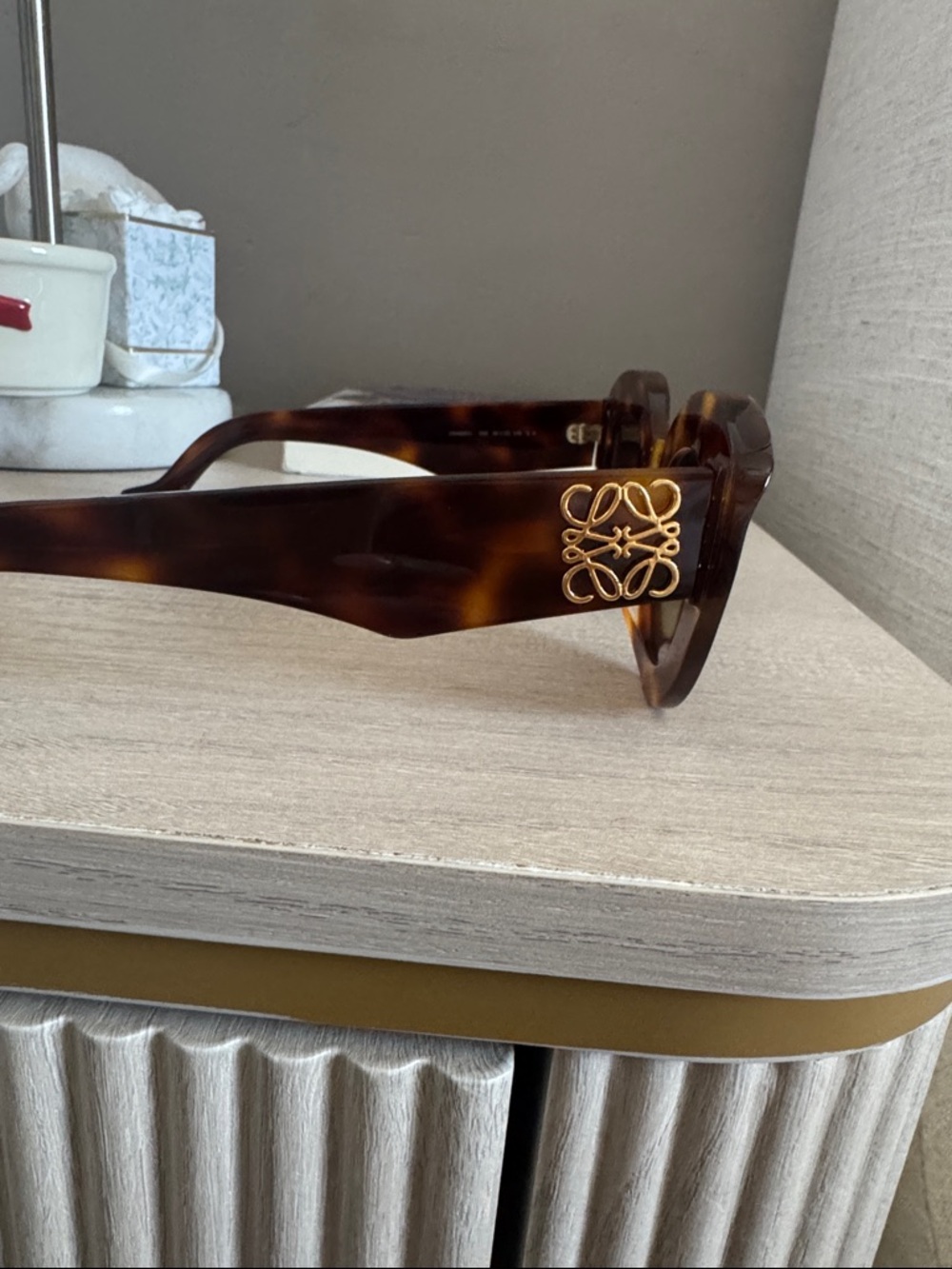 Loewe Tortoiseshell Brown Cat Eye Sunglasses - Picture 2 of 4